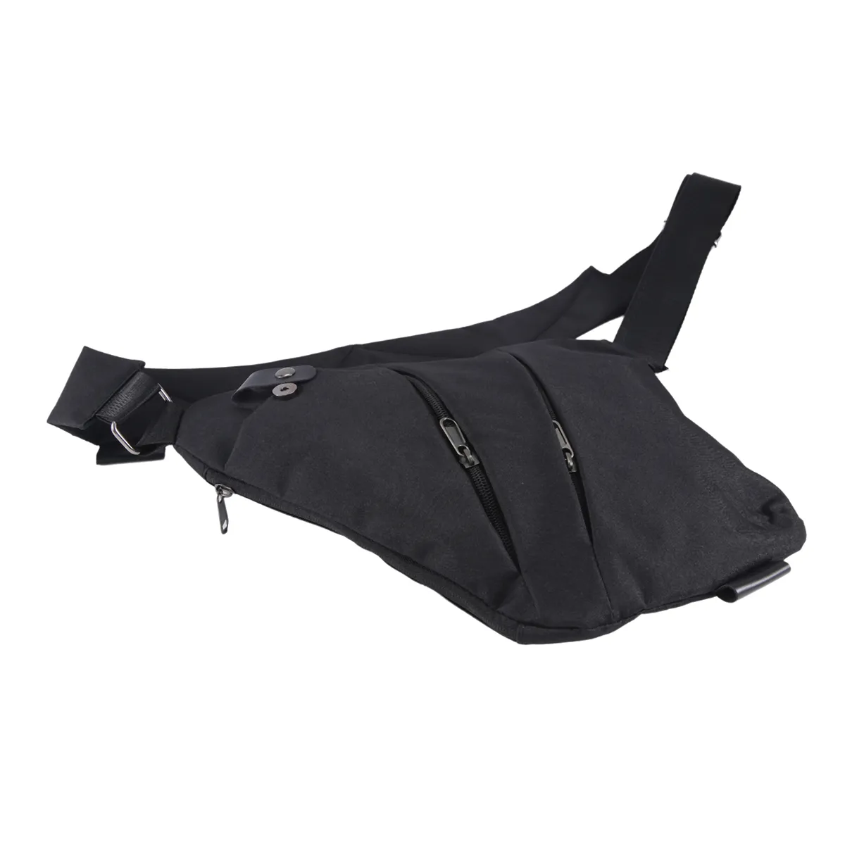 Anti-Theft Slim Sling Bag, Multi-Purpose Cross Body Bag (Black)