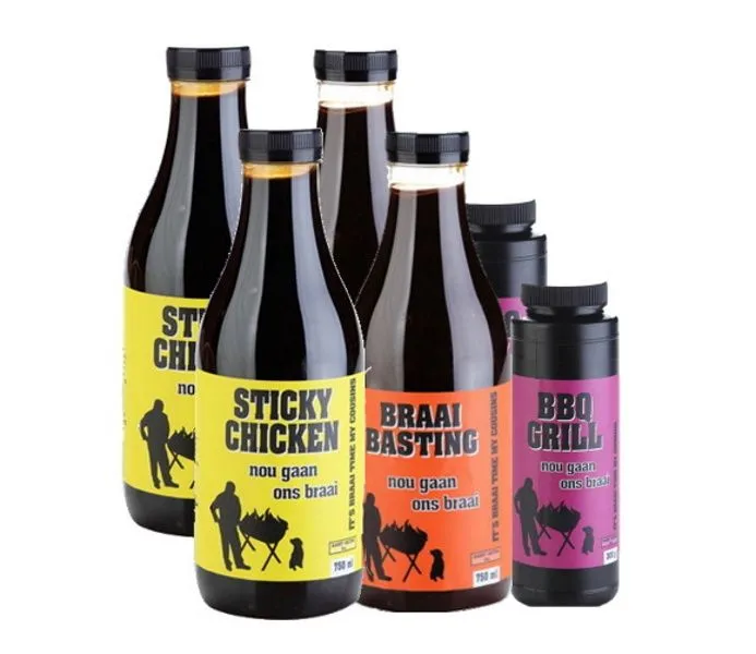 Nou Gaan Ons Braai - Braai Classic Sauce and Spice Assortmant
