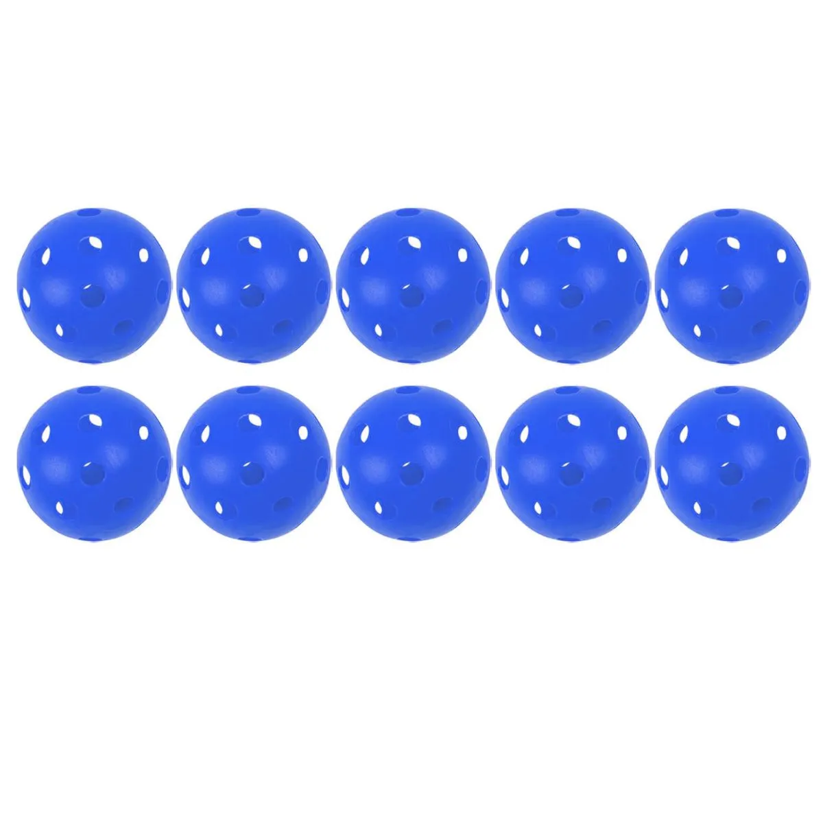 10 Piece Pickleballs-42mm - Blue