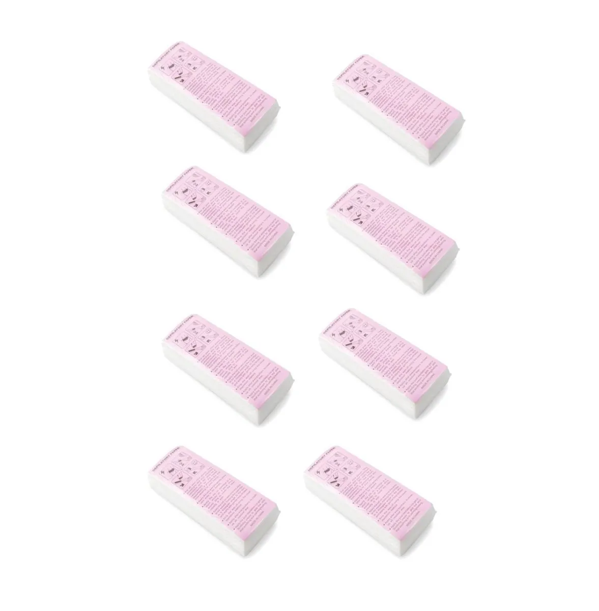 Wax Strips - 8 Packs of 100