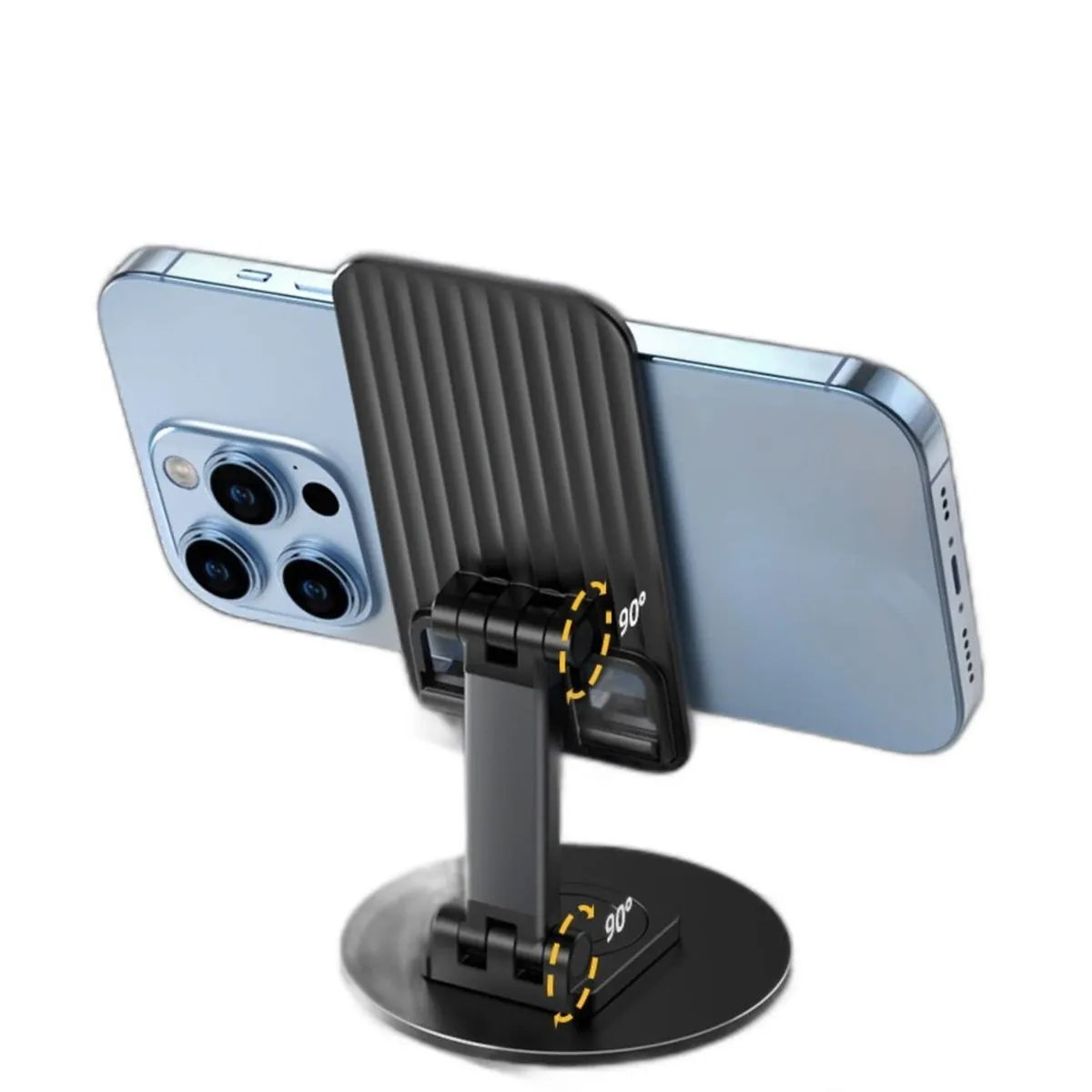 Alloy Desktop Mobile Phone Bracket - Rotatable & Folding