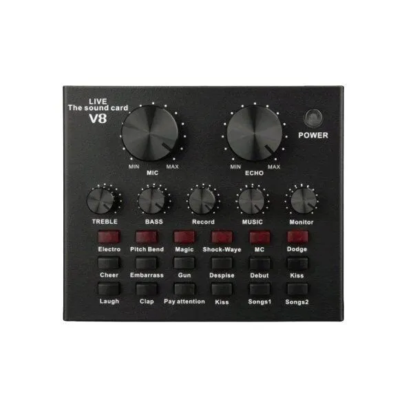 V8 Live Sound Card