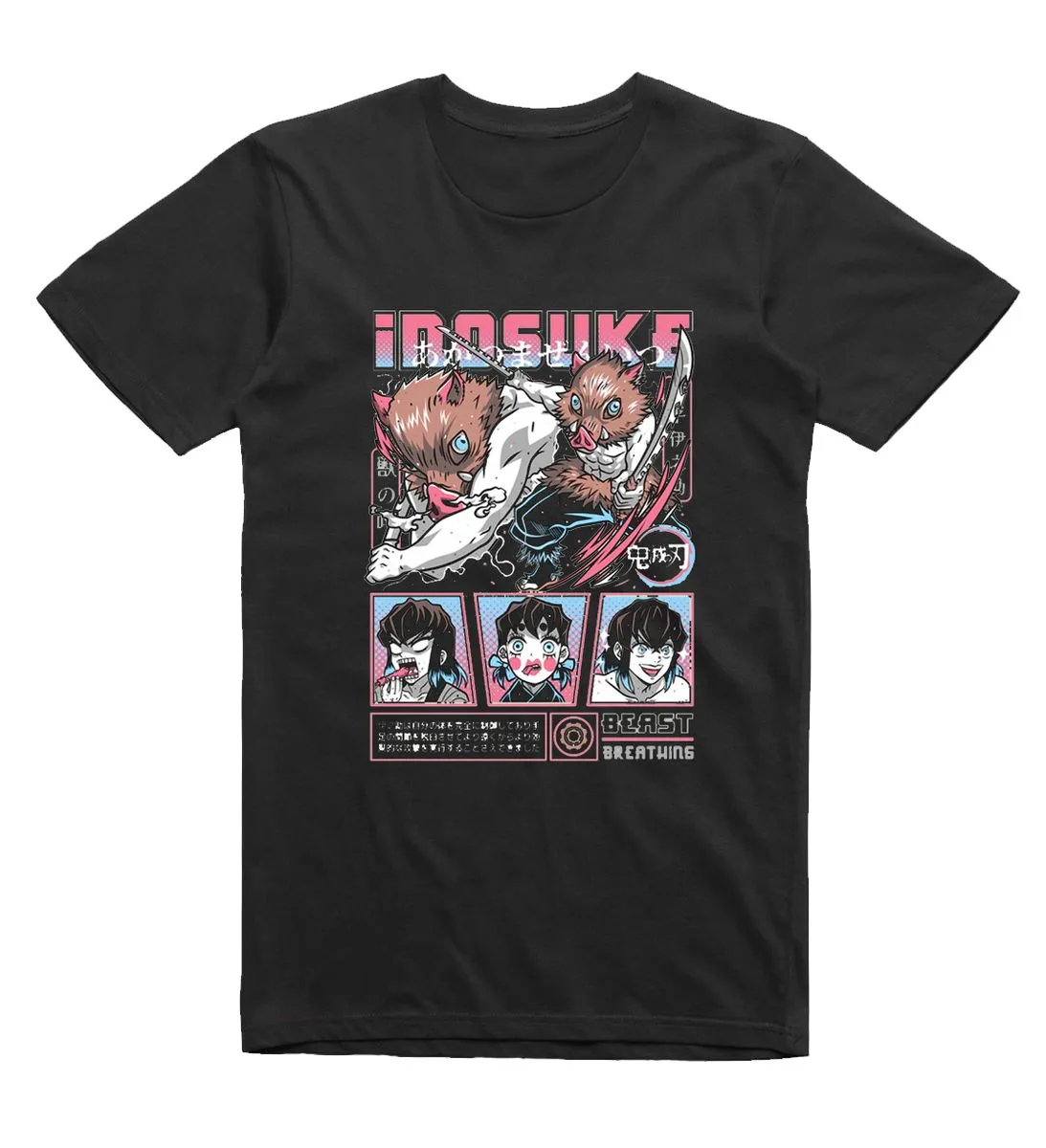 Demon Slayer : Inosuke Beast Breathing Anime T-Shirt