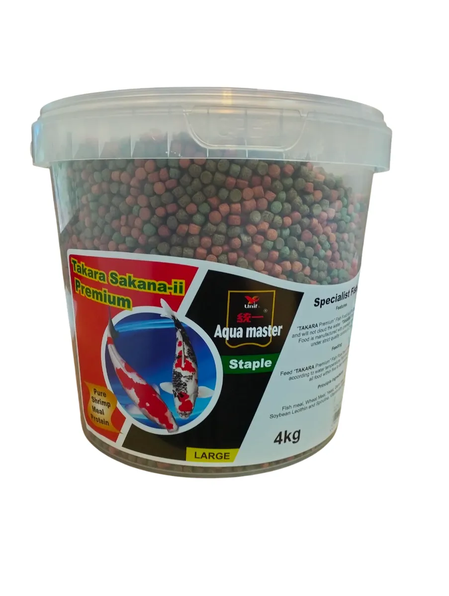 Koi Food - Premium Pond Pellets - 4kg Large