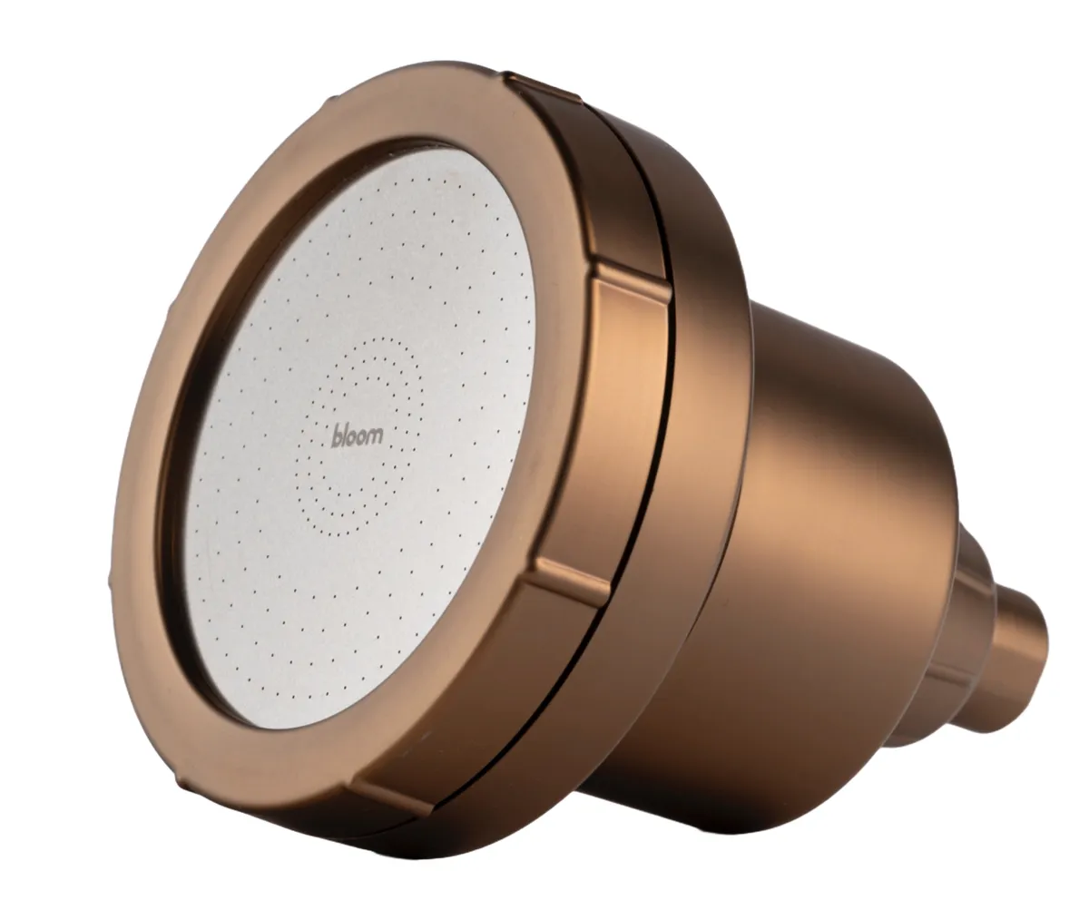 Bloom Filtered Showerhead - Brushed Brass
