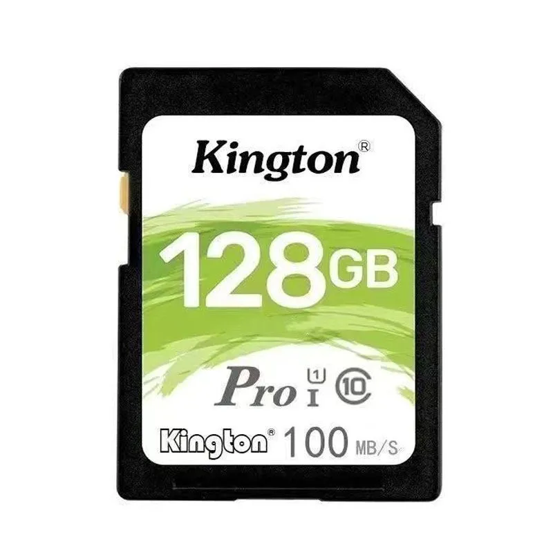 128GB Class 10 UHS-I SD Card 100MB/s for DSLR Cameras