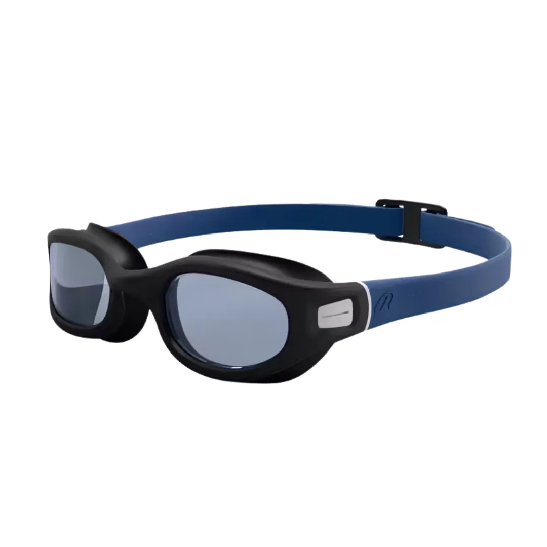 Nabaiji Adult Comfort Swimming Goggles - Tinted Lens - Soft - Navy Blue