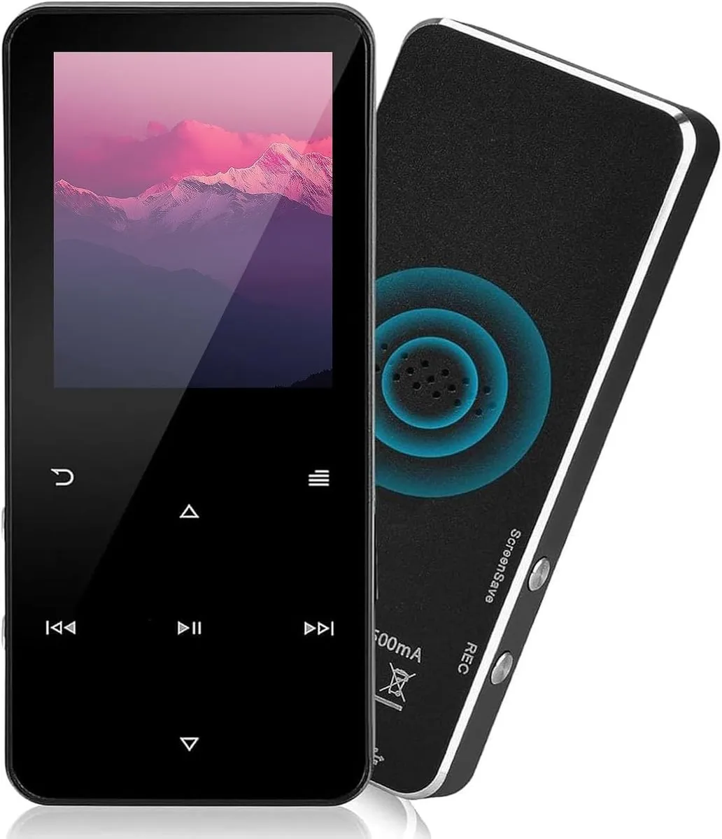 MP3 player BT5.2 FM radio recorder speaker 16GB+128GB expand
