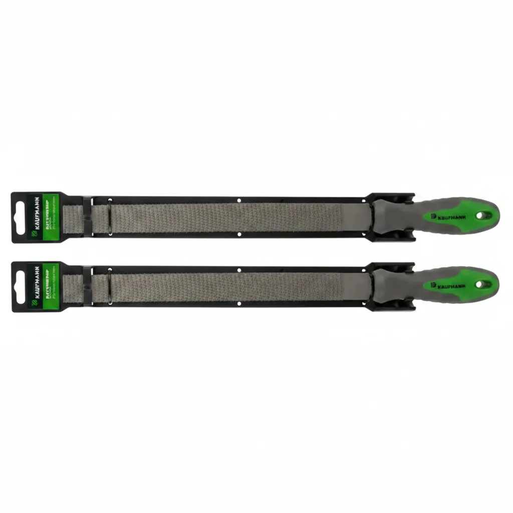 Kaufmann Flat Wood Rasp 300mm for Shaping and Smoothing Wood - 2 Pack