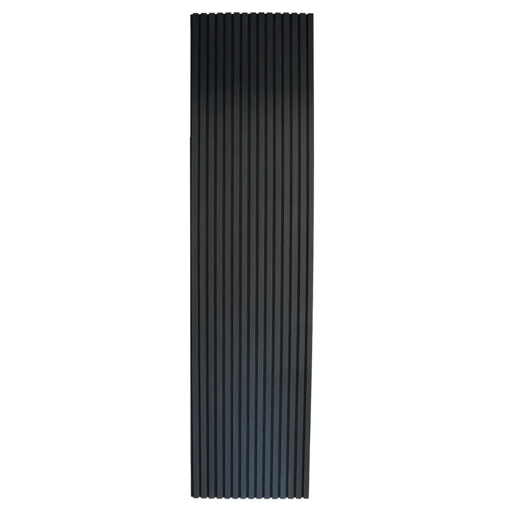 Parrot Products Acoustic Slatted Wall Panel 600 X 2400MM - Black Wood