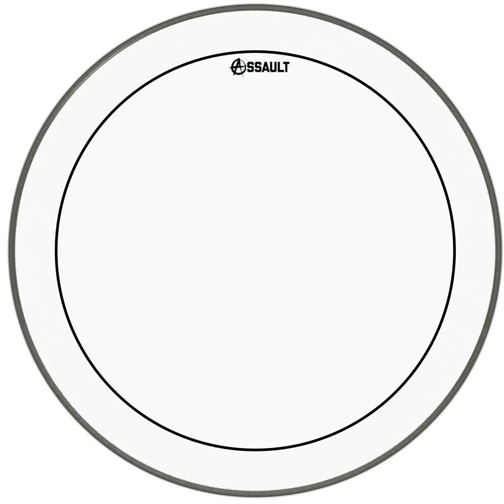 Assault BAPS-16C Drumhead - 16" Pinstripe Clear Batter Head