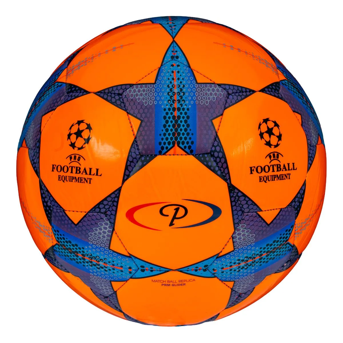 Premier PRM All Weather Glider Soccer Ball Size 5 Orange/Navy