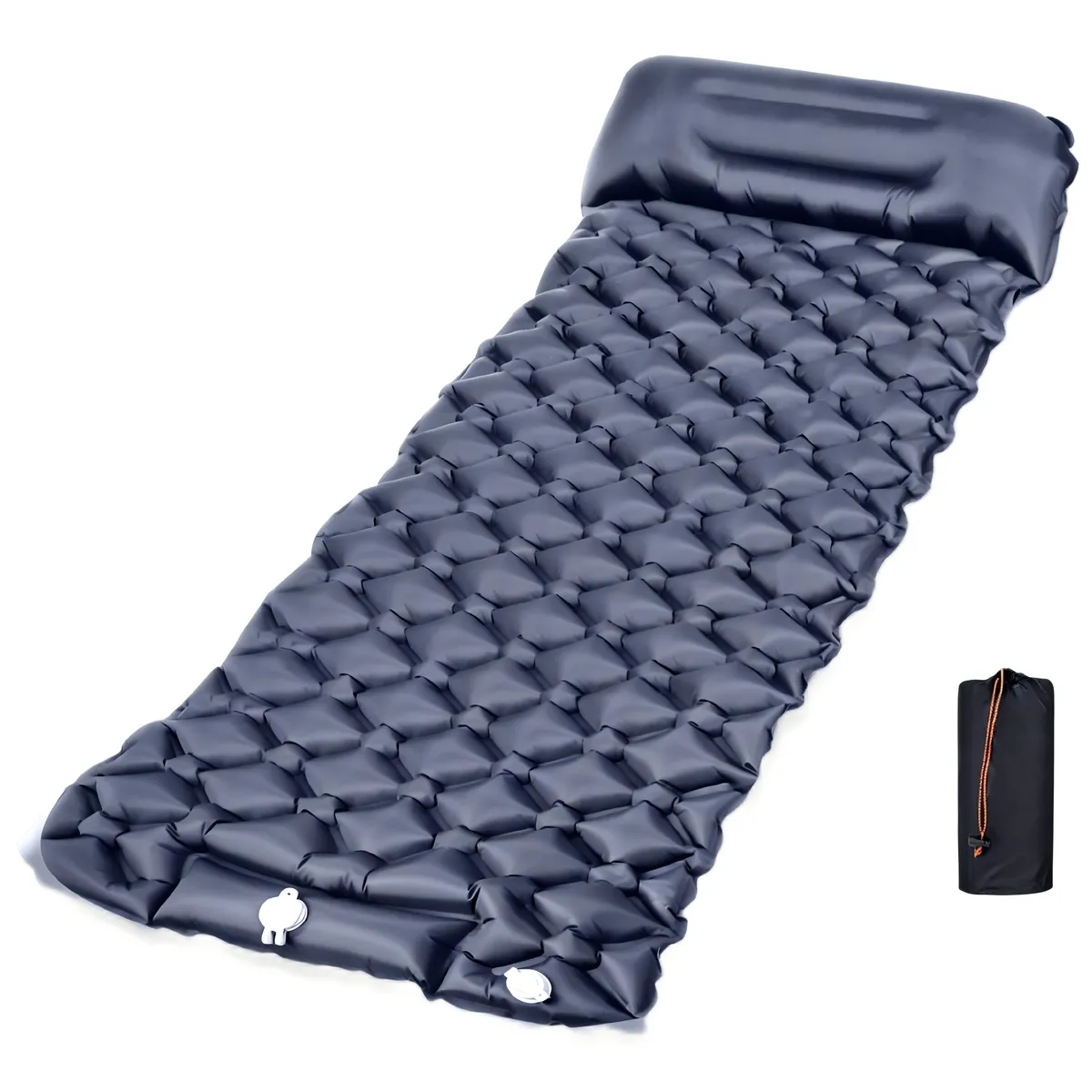 Portable Camping Sleeping Pad with Inflatable Air Mattress
