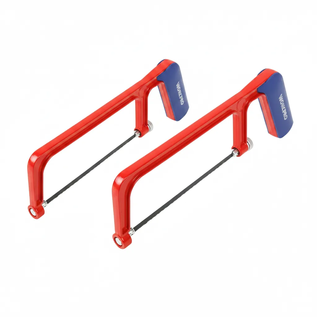 Workpro Junior Hacksaw 150mm for Precision Cutting in Tight Spaces - 2 Pack