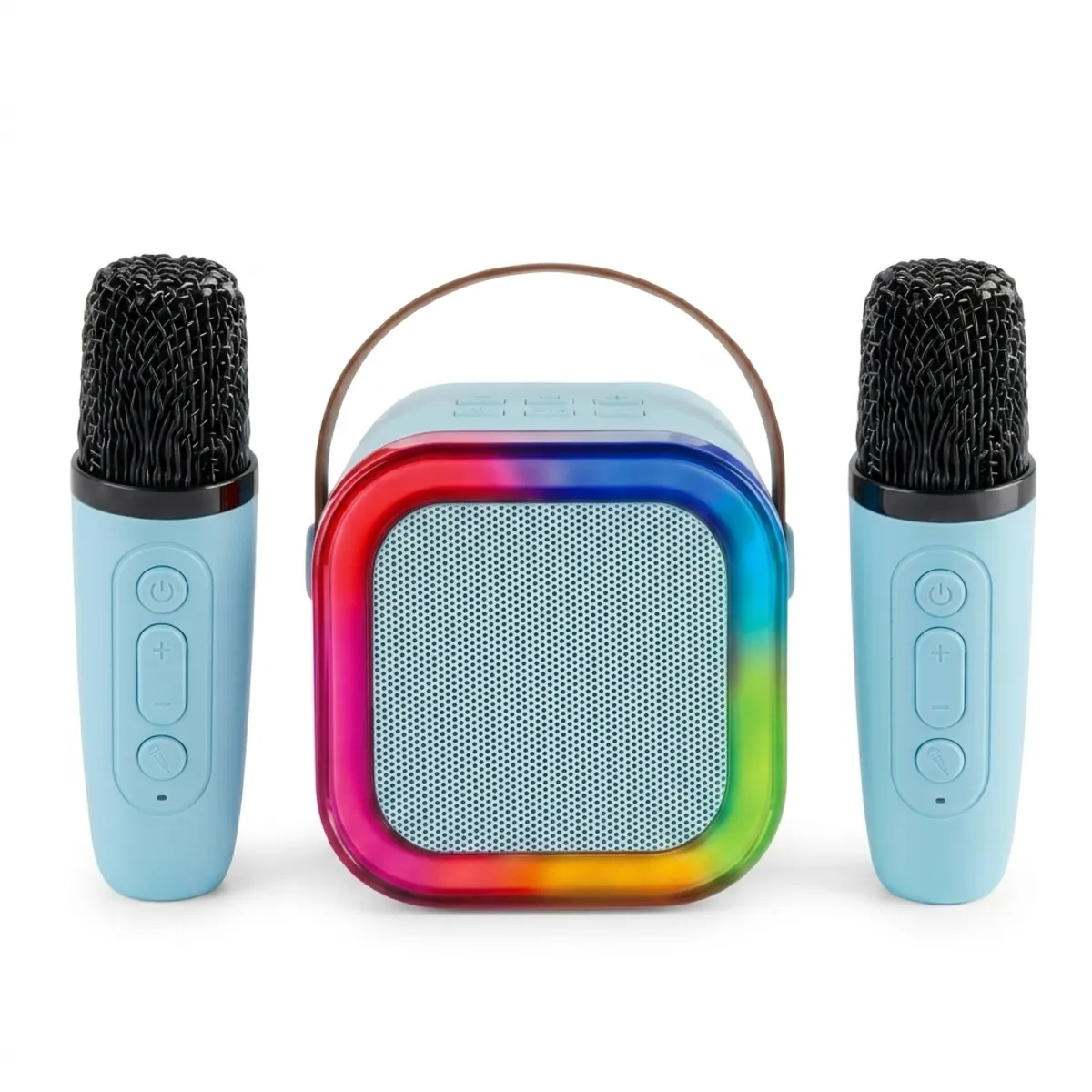 i-Play Karaoke Box | Karaoke Speaker with 2 Mics