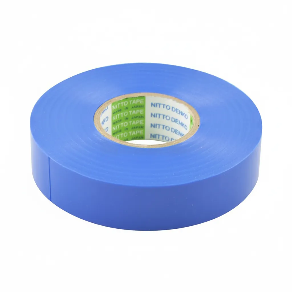 Nitto Insulation Tape 20m x 18mm - Durable Blue Self-Adhesive