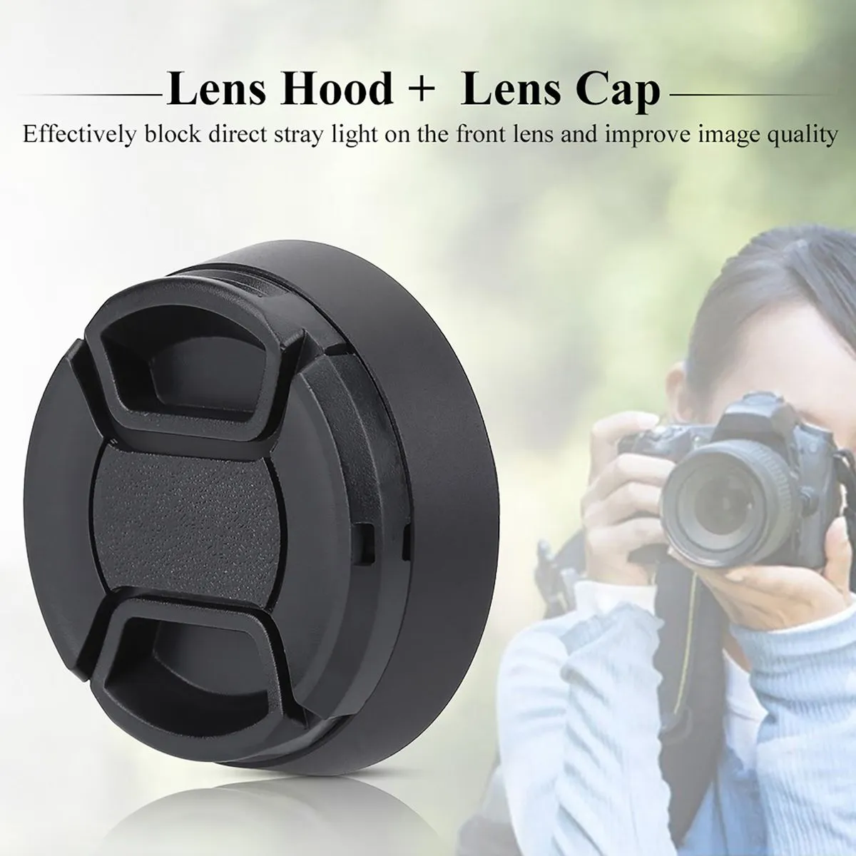 Lens Hood 43mm Metal for Leica Camera Cap