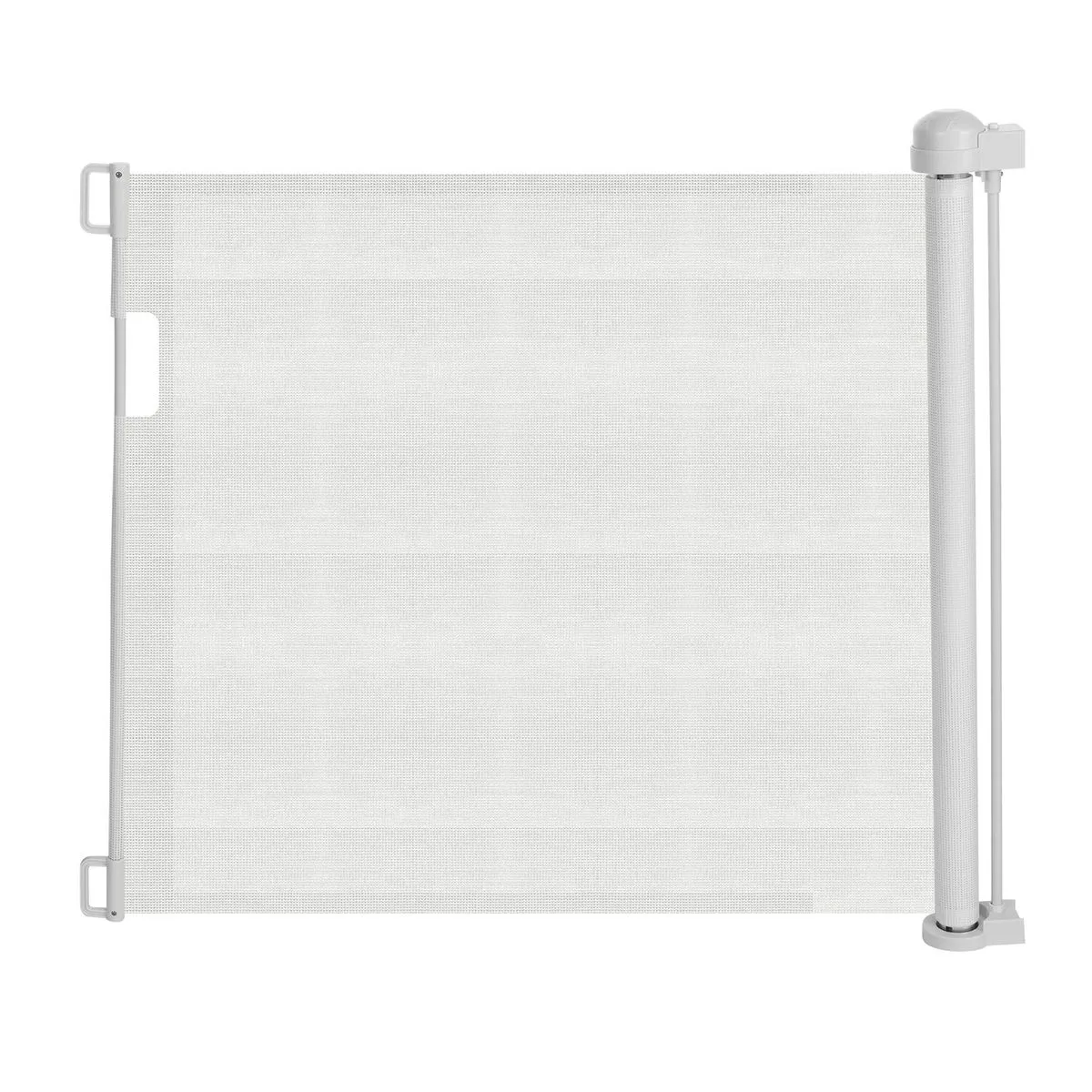 350cm Retractable Baby Gate Extra Wide Mesh Safety Gate - White