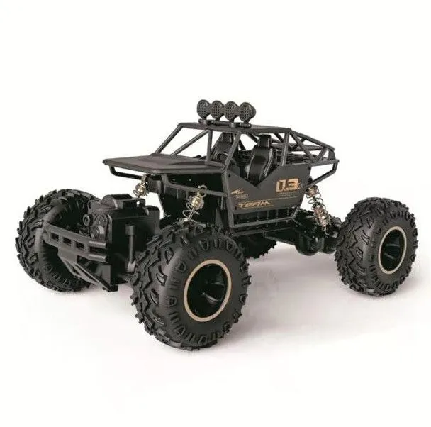 Radio Control Car 4x4 Off Road Alloy Rock Crawler Remote Control Car - Black