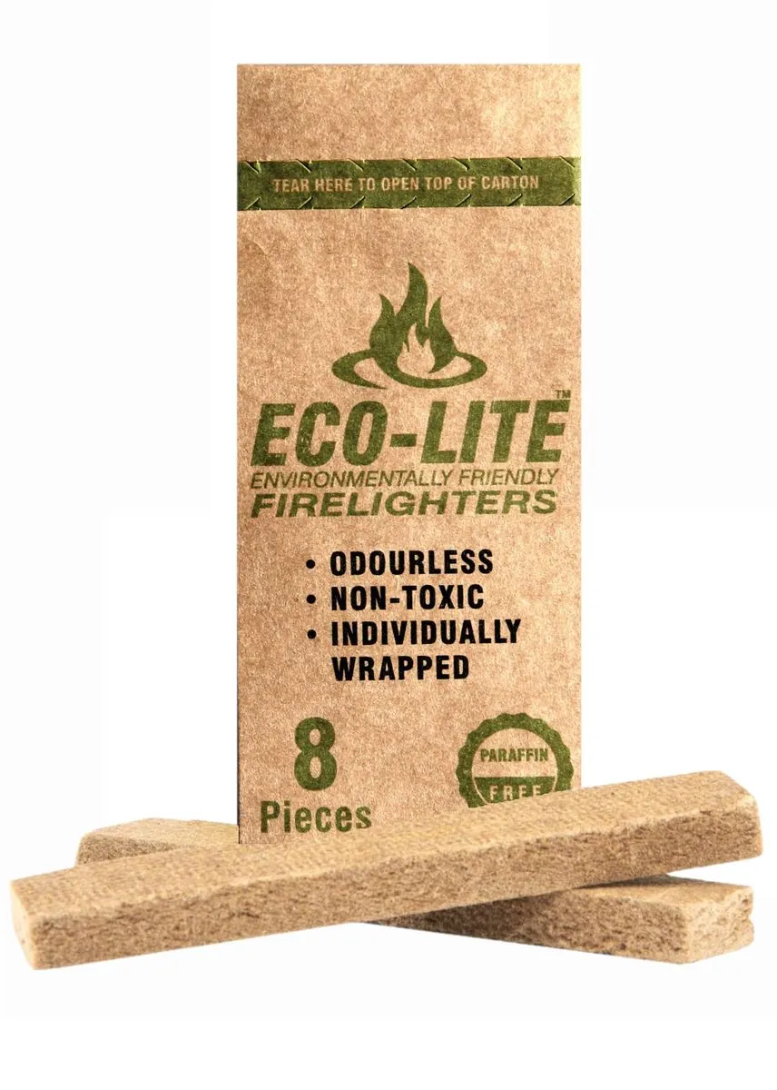 Eco-Lite Environmentally Friendly Firelighters (12Pack)