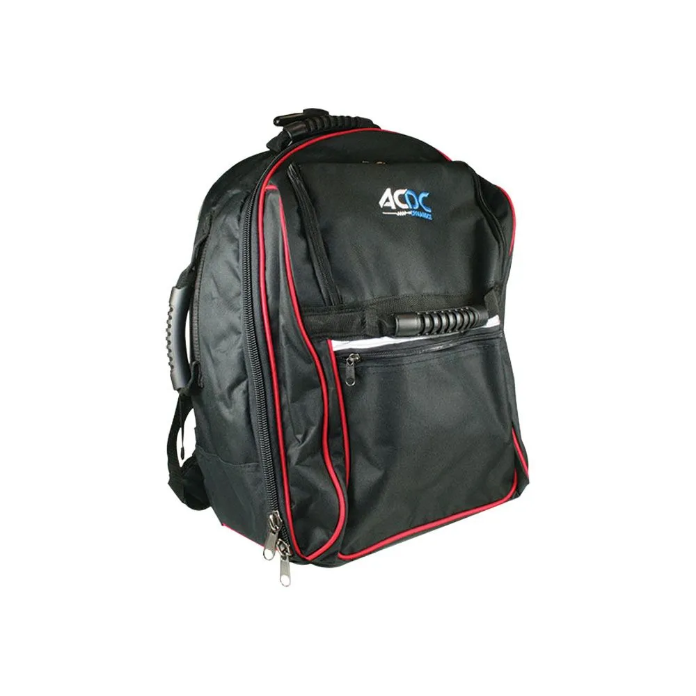 ACDC - 9 Pocket Roller Backpack Polyester Tool Bag