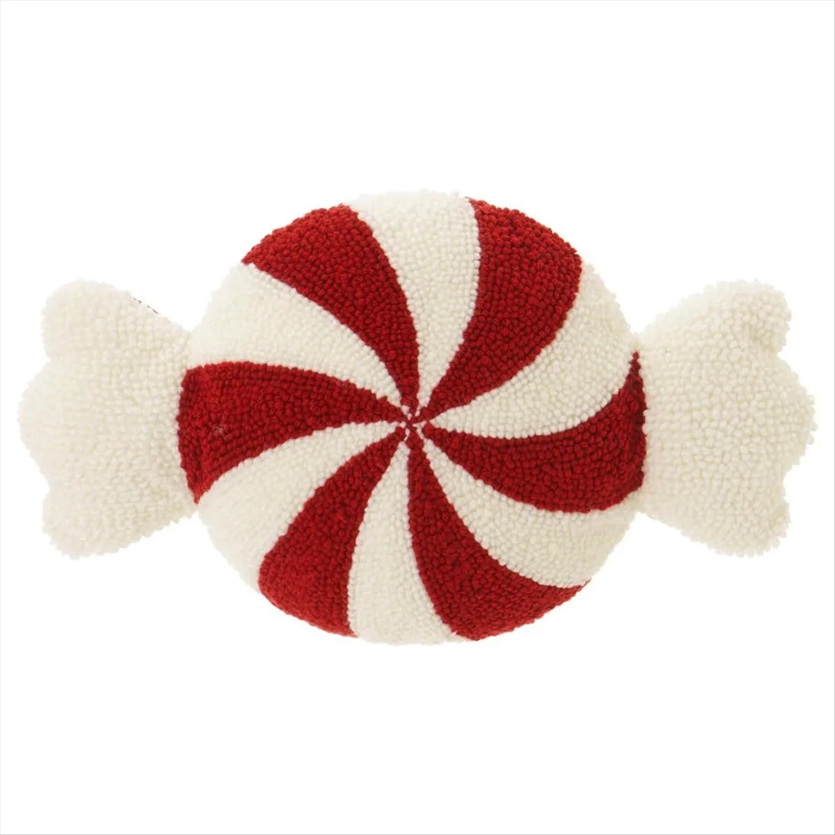 Cute Christmas Pillows, Plush Candy Christmas Pillows, Winter Bedroom Sofa