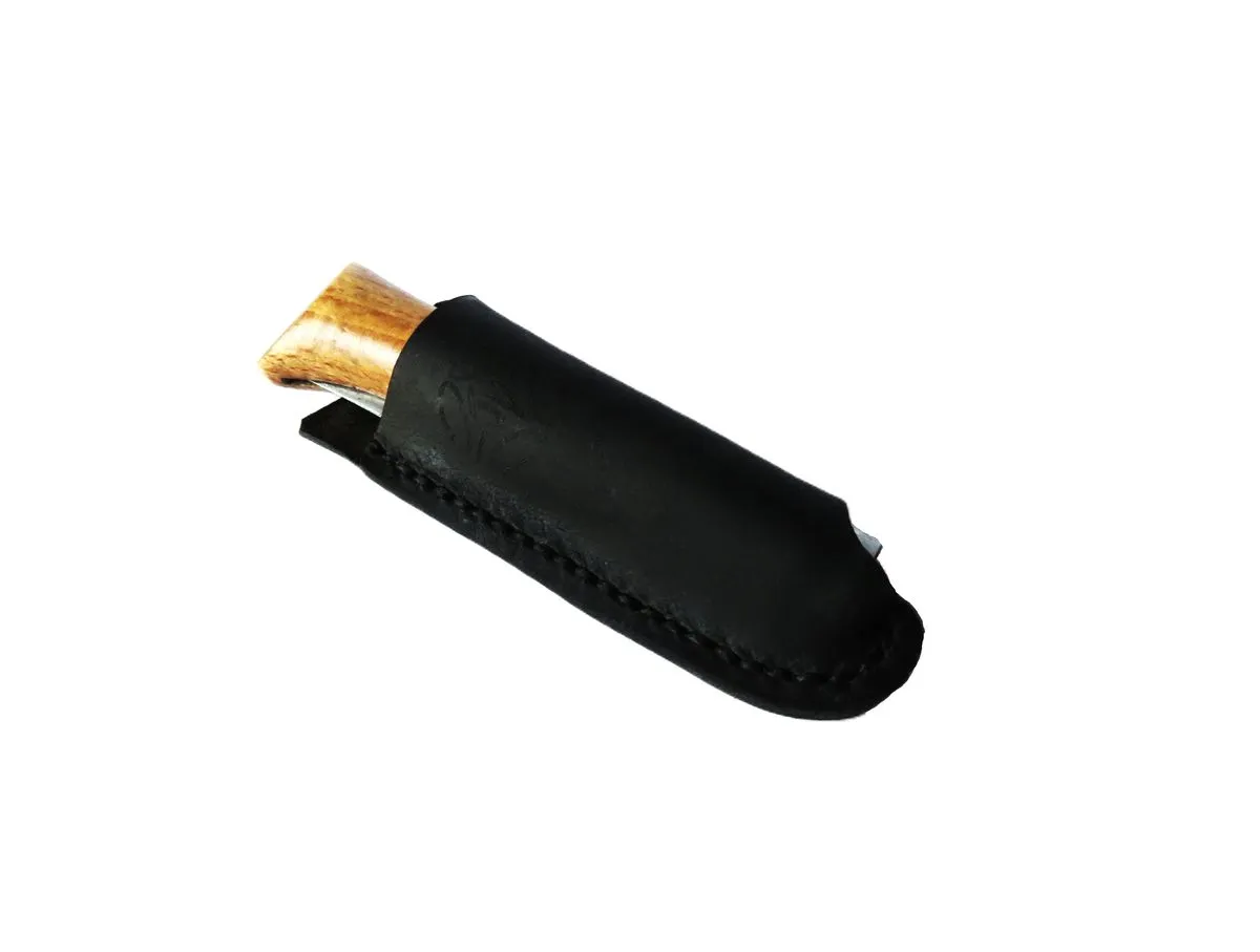 JV Leather Opinel No 8 Pouch - Black