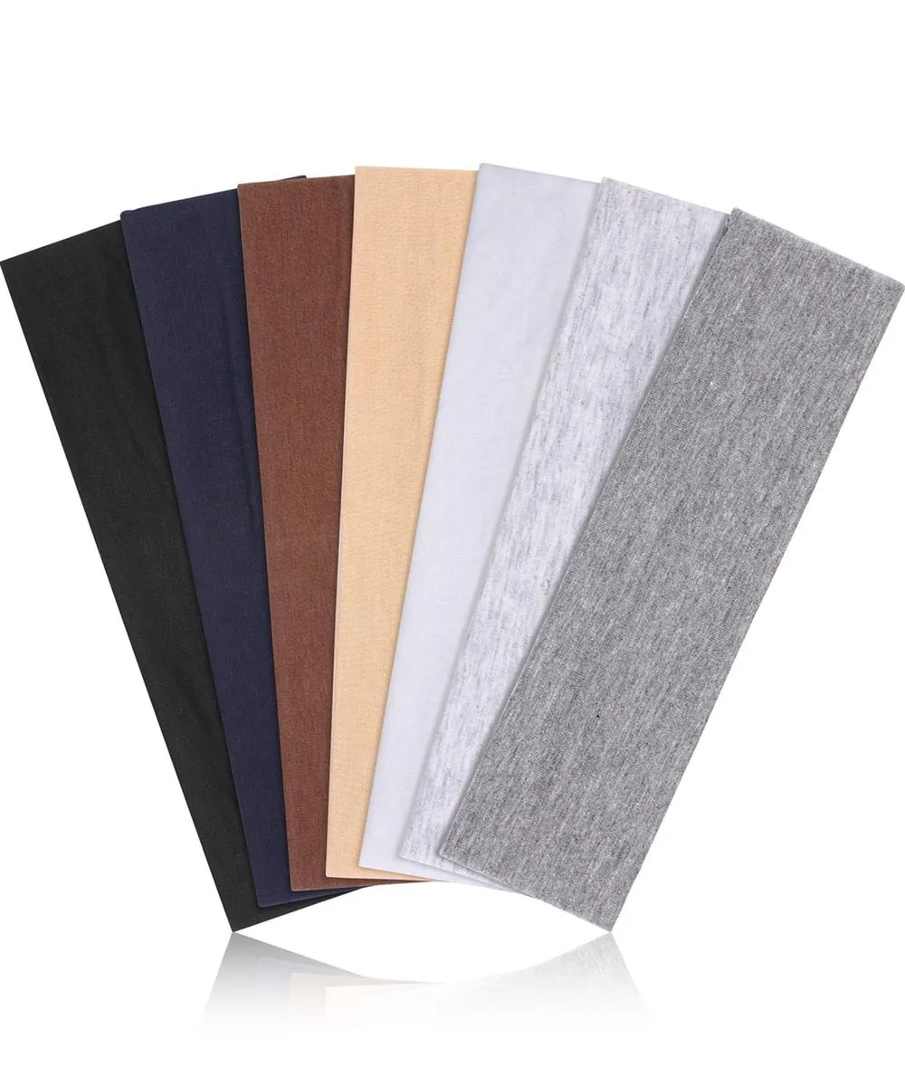 Elastic Sports Non-Slip Turbans, Fashion Hair Bands for Women's Hair