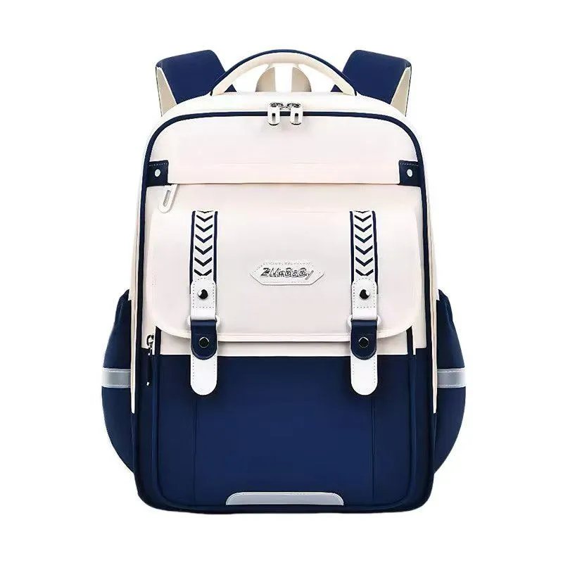 Backpack for Boys Kids School Bags Teen Elementary Middle Student Backpacks - Blue