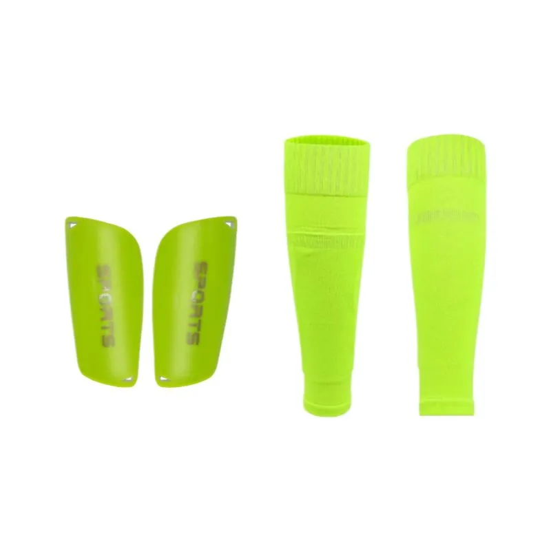Kids Soccer Sock Covers with Pocket Design,Kids Soccer Shin Guards,Green