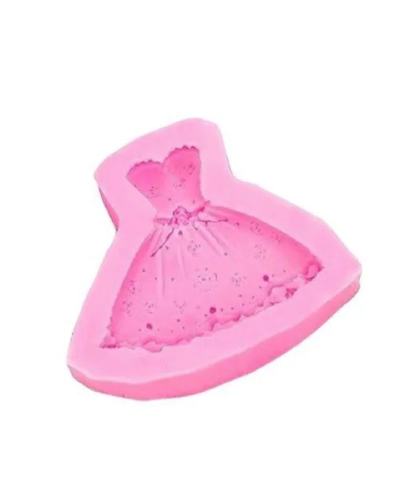 Silicone Baking Mold - Dress Design