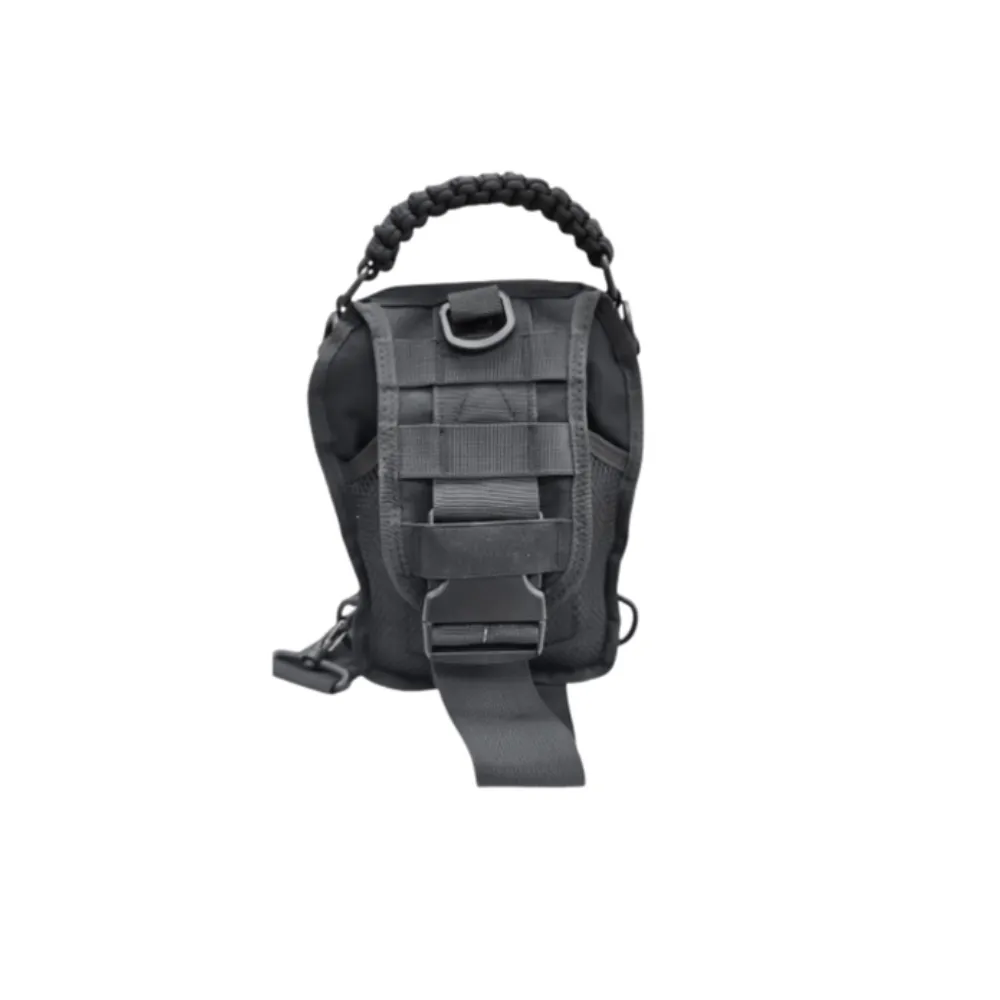 Ballistic Tactical Sling Bag Black-Compact Crossbody Shoulder Pack FAS9-20B