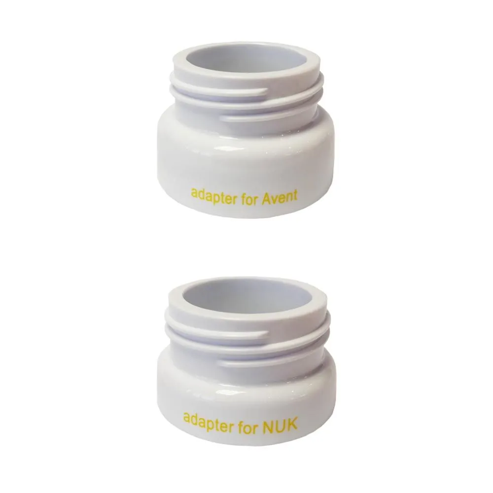 Beurer Adapters for NUK and Avent Bottles for BY 40/ BY 60 Breast Pumps