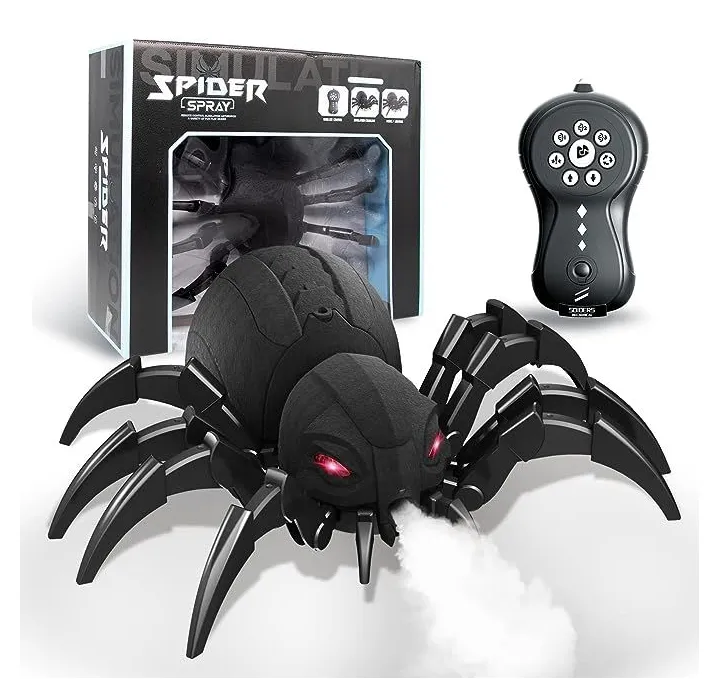Black RC Robot Spider Toy PSM Series