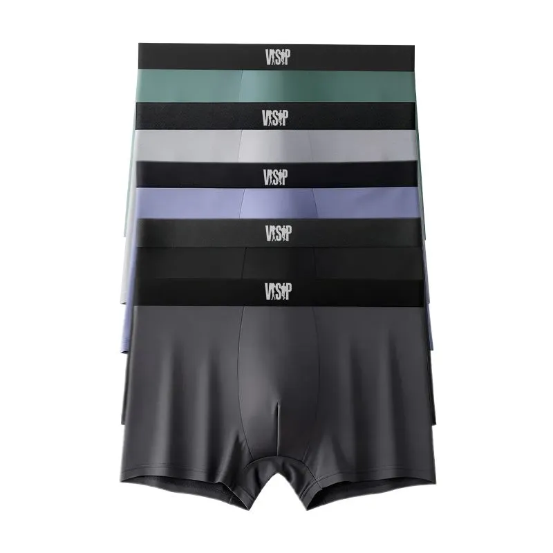 VSP Men's Sports Boxer Briefs 5 Pack-Breathable Stretch Athletic Underwear