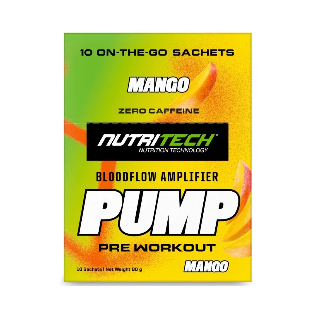 Nutritech Nuke Pump Mangp 8g x 10 sachets