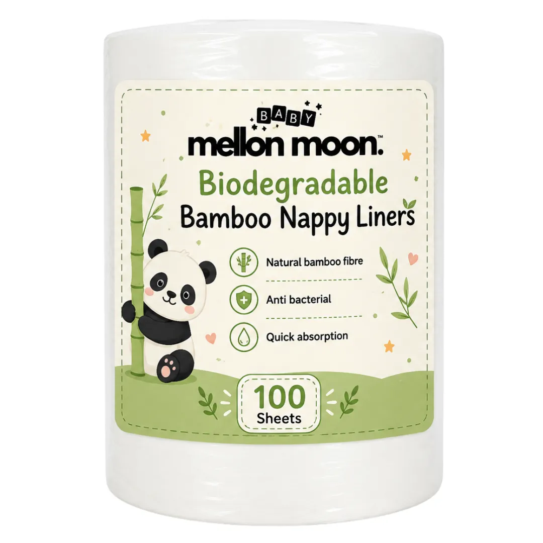 Mellon Moon Bamboo Nappy Liners - 100 Sheets
