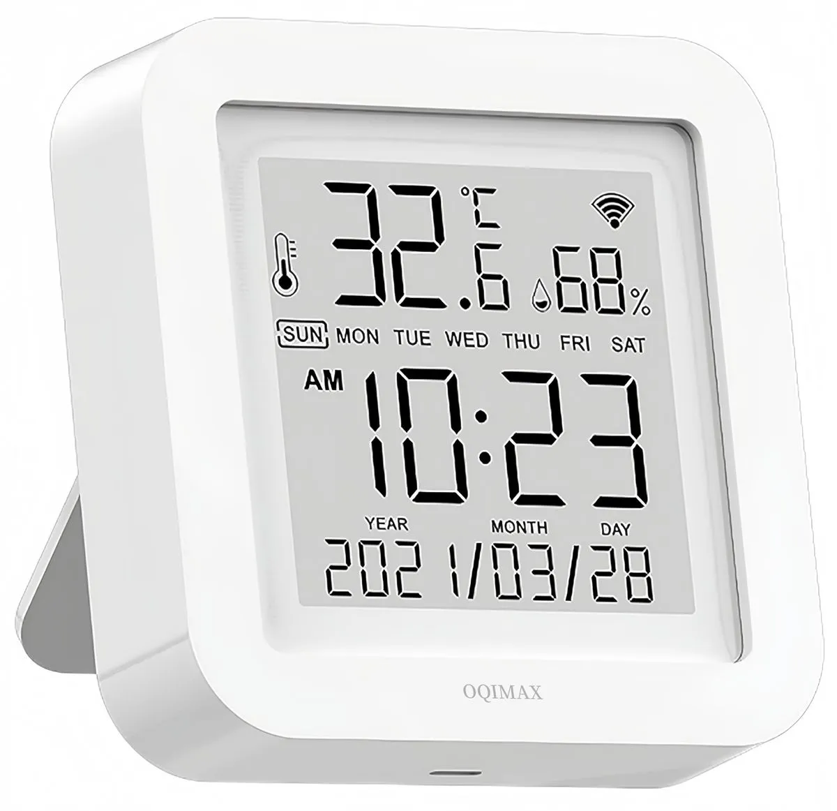 OQIMAX Smart Wifi Temperature Humidity Monitor,Tuya Wireless Sensor