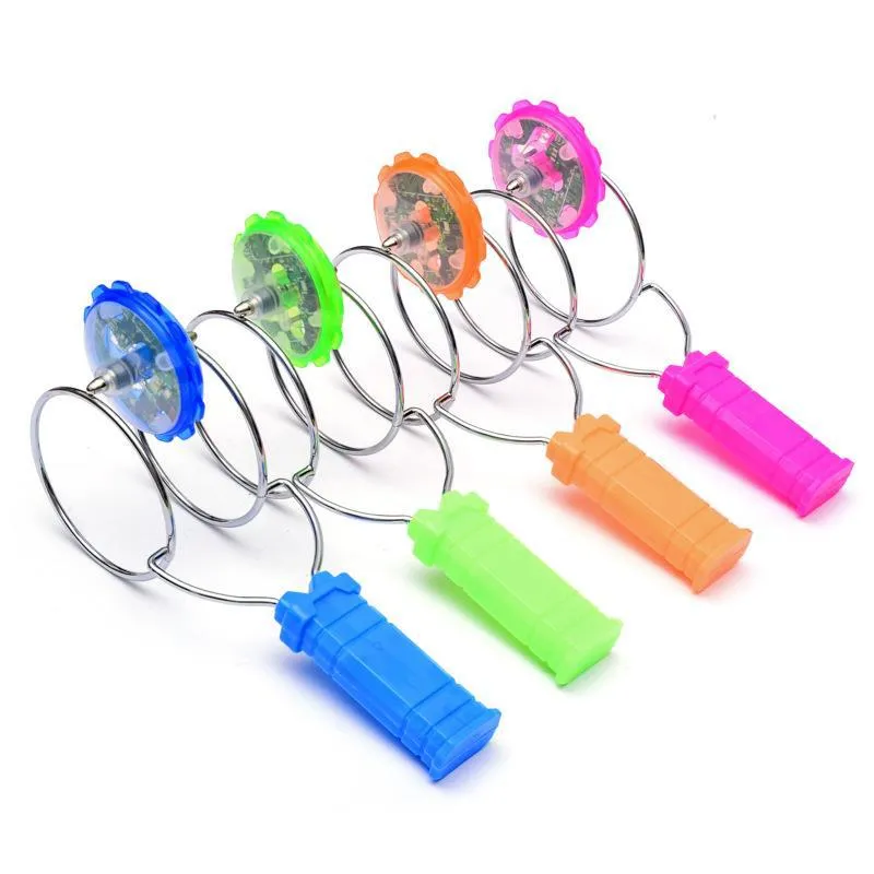 Magic Gyro Toy - Rotating Luminous Magnetic Gyroscope -4 Piece