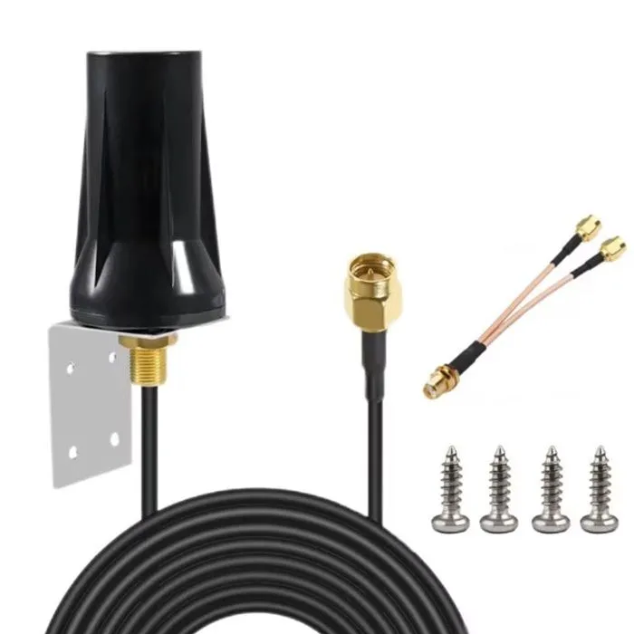 5dBi 4G LTE Outdoor Antenna with SMA Adapter for 4G LTE Router