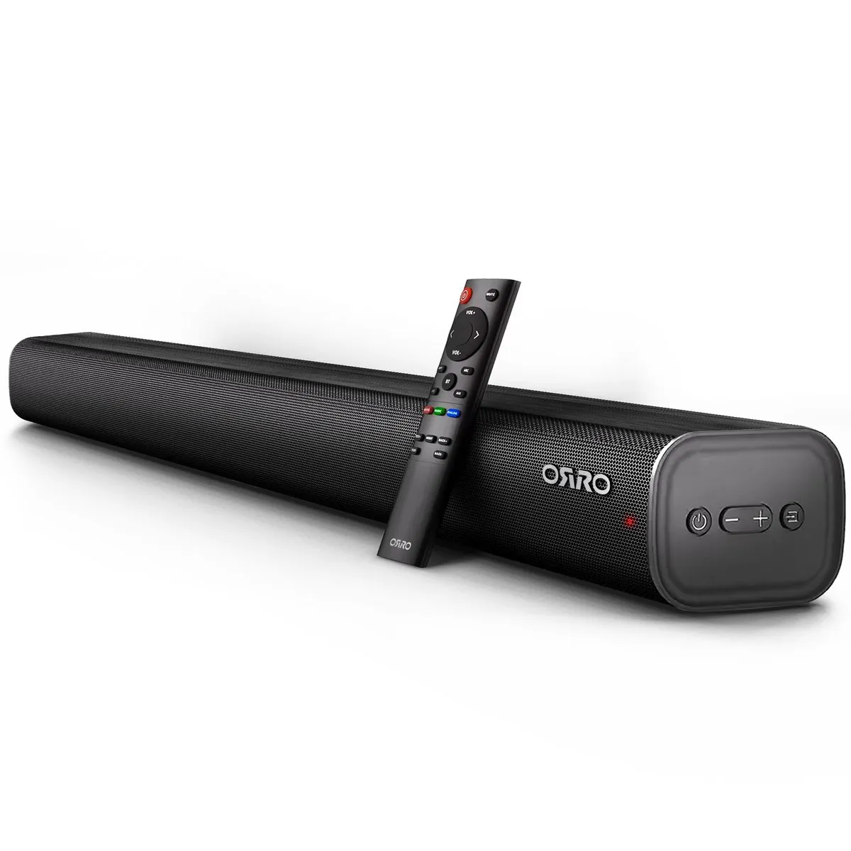 ORRO Pro 200W Soundbar - 2.0 CH - Bluetooth, HDMI ARC, Optical, USB, AUX - Black Wood