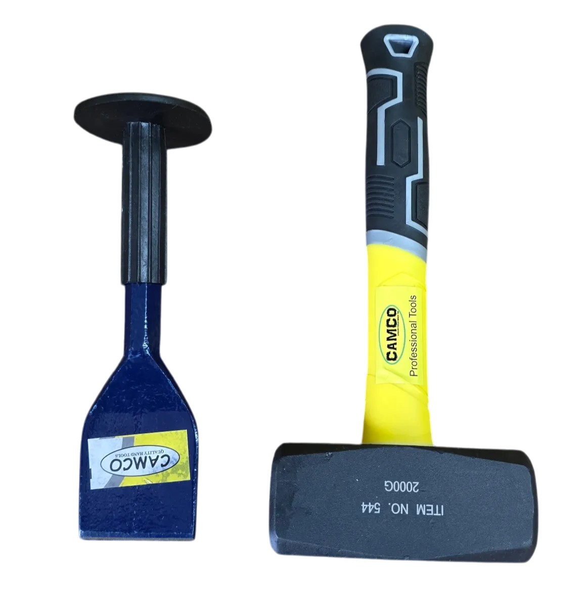 Camco Club Hammer (2.0KG) and Brick Bolster Set (55MM)