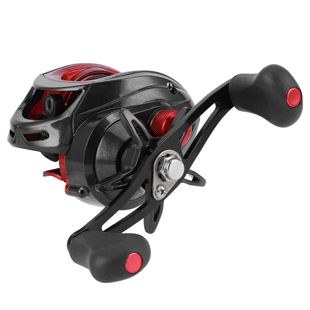 Fishing Reel Left Hand Metal Wheel Magnetic Brake