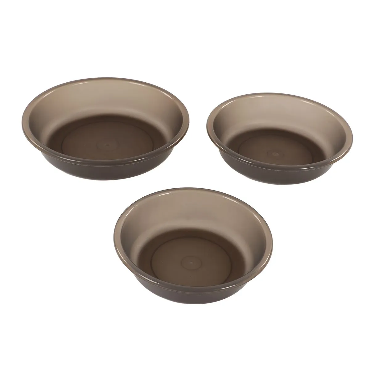 3-Pieces Transparent Bait Mixing Basin