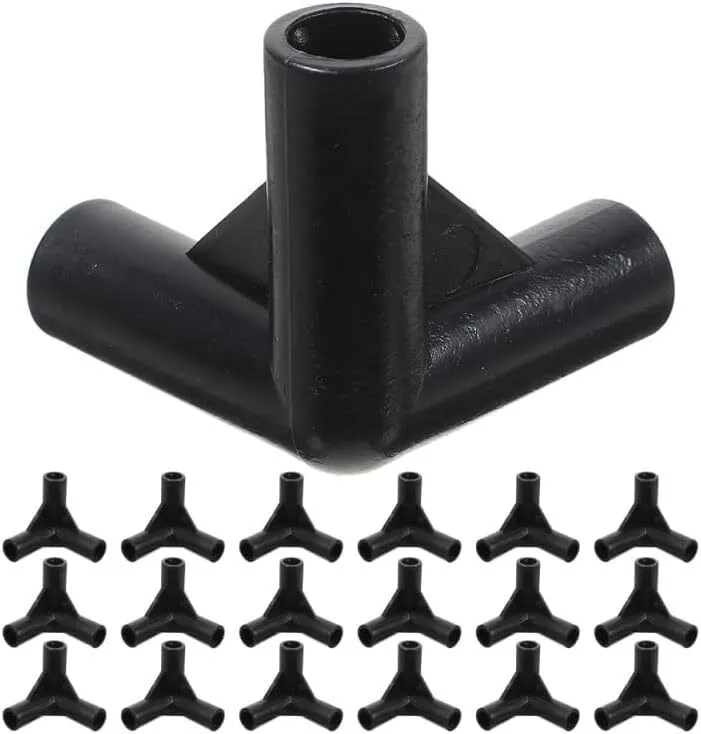 3-Way Corner Tent Coupling Connectors Canopy Frame Replacement Parts