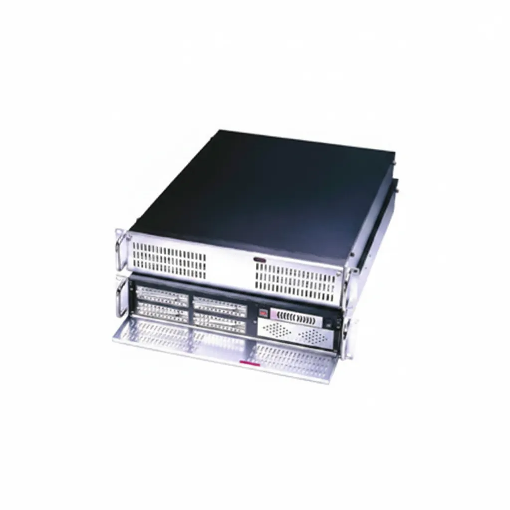 2U 19 Inch Black Rack Mount Server Chassis - 78.1 cm