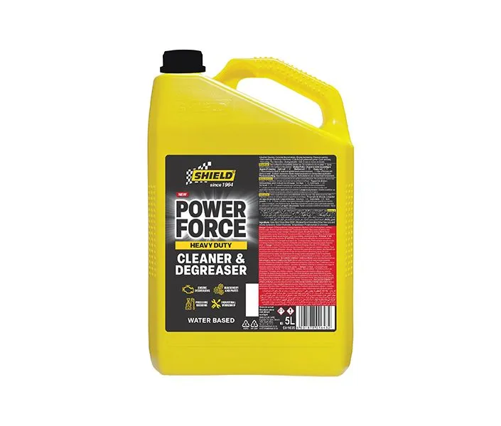 Shield Power Force Heavy Duty Degreaser 5L - Engine & Parts Cleaner