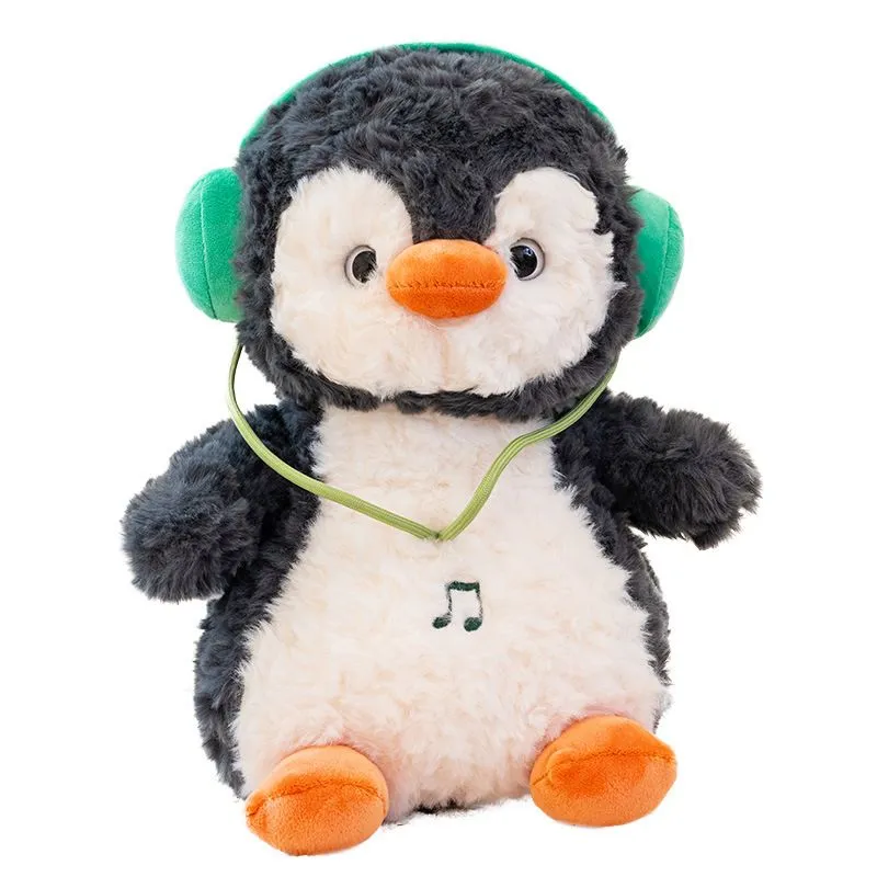 Cartoon Musical Penguin Plush Toy - 23cm Car Accessories Quality