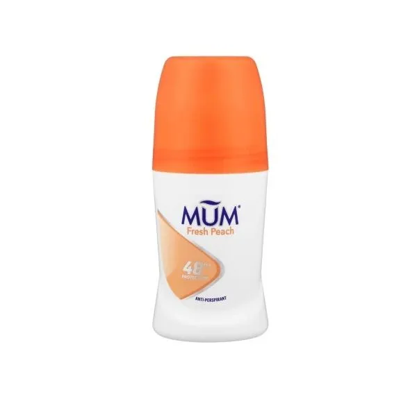 Mum Fresh Peach Roll-On Deodorant 45ml x 2