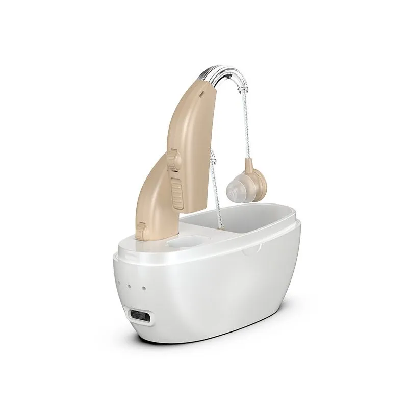 Portable, Noise-Cancelling, Behind-the-Ear Voice Amplifier for the Elderly
